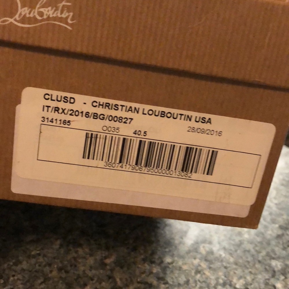 SOLD* Christian Louboutin- Red Bottoms